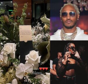 Future gives tems flower momedia