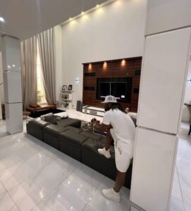 "God See Where Somebody Dey Live". Paul Okoye of Psquare Shows off The Interior of His Mansion