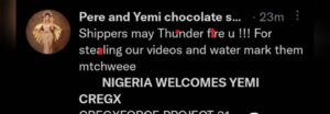 yemi cregx fans