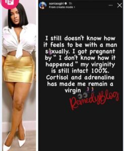 Sonia Ogiri on virginity