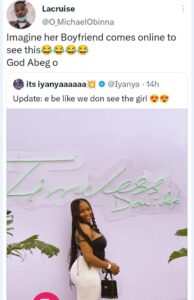 "I Don See Her"- Singer, Iyanya Gives Update About The Beautiful Girl That Distracted Him At Davido's Concert, Replies Fans Worried About Her Boyfriend