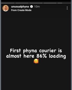 "86% Loading"- Phyna Set To Launch Logistics Company, Shares Photos & Videos