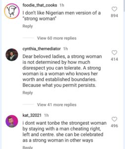 "Definition Of Strong Woman In Nigeria Is When She Tolerate Plenty Rubbish From Man... Community Pre*q"- Netizens Bl@st Davido's Cousin For Calling Chioma 'Strong Woman'