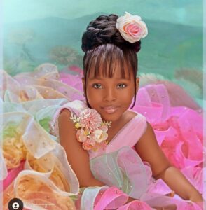 "The Coolest And Smartest Kid I Know"- Reality Tv Star, Tacha Pens Down Sweet Note To Her Baby Sister On Her 5th Birthday (PHOTOS) 