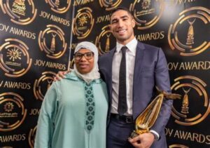 Achraf Hakimi's mother react