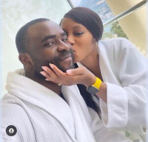 "I Love & Adore You, Glad I Chose You To Be The Father Of Our Children"- Reality TV Star, Khafi Celebrates Husband, Gedoni On His Birthday (VIDEO/Photos)