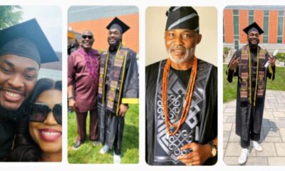 "THE EMPEROR! THE CONQUEROR!! THE LION !!"- Actor RMD Shares Excitement As His Son Graduates From The University (PHOTOS)