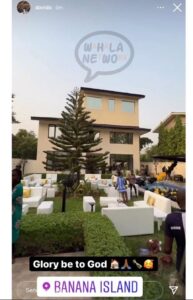 Davido mansion on rent