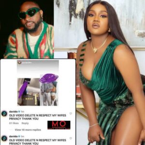  “Respect my wife’s privacy” Davido issues stern warning to blogger