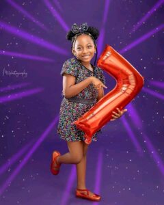 "You Are Truly A Blessing And Gift From God"- Nollywood Actress, Osas Ighodaro Sweetly Celebrates Her Daughter On Her 7th Birthday ( Photos)