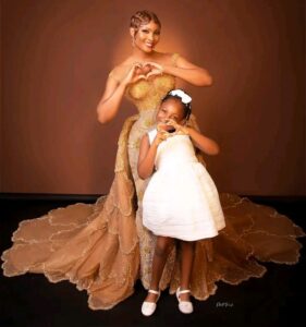 "You Are Truly A Blessing And Gift From God"- Nollywood Actress, Osas Ighodaro Sweetly Celebrates Her Daughter On Her 7th Birthday ( Photos)