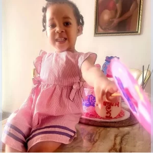 “You And Your Papa Chose Me When I Thought My Life Was Devoid Of Love” Uche Ogbodo Emotional As She Celebrates Second Daughter, Lumina’s 2nd Birthday