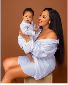 "Thank God For All My Blessings"- Actress, Amarachi Igidimbah celebrates son as he turns 8 months old & New House (PHOTOS)