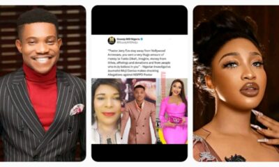 "Stay Away From Nollywood Drama Queens",- Investigate Journalist, Moji Danisa Advices NSPPD Pastor, Jerry Eze After He Sent Huge Amount Of Cash To Tonto Dikeh ( Detail)