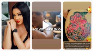 "I'm In Love"- Nengi Hampson Confesses As She Allegedly Gets New Tattoo For 17 Million Naira (VIDEO/PHOTOS)