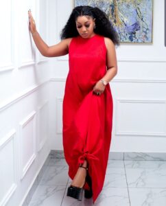 Actress Rita Dominic baby bump