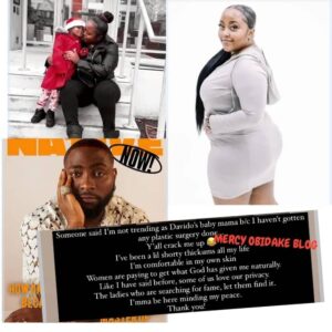 Davido's alleged Kenya babymama