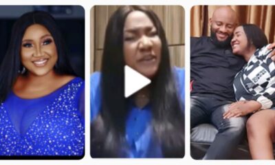 "Wait till your own child d!es, then you can show us how to mourn"- Judy Austin sl@ms Nigerians att@cking Yul Edochie for not mourning his son (VIDEO)