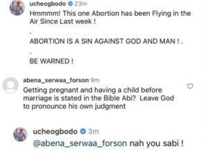 Uche Ogbodo on abortion