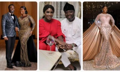 Prince Okojie, Mercy Johnson's husband has celebrated her on the occasion of her birthday and 12th wedding anniversary.