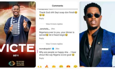 "Delay Is Not Denial, Most Celebrated Eviction In The History Of Bbnaija..."- Netizens Jubilate Over Seyi's Eviction From The Show (VIDEO)