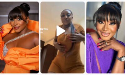 "You're Too Old For This ..Netizens Tell Ini Edo As She Shows Interesting Dance Moves (VIDEO)