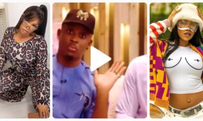 Bbn Seyi Finally Reacts To Tacha's Comments About Him, Sh@des Her (VIDEO) Evicted big brother naija all stars housemate, Seyi Awolowo, has finally reacted to the several comments online, his colleague, Tacha made about him. Recall that for weeks, Tacha pleaded with Jury and her fans to vote out Seyi from the reality show. Reacting to this in a recent interview, Seyi thanked her for promoting the show, however, shaming her for not being called by multichoice. Ike: "Shoutout To Tacha....." Seyi: "Thank You For Promoting The Show, I'm Sure You Thought They Called You........" See video below: https://www.instagram.com/reel/Cw2_zmuqdwf/?igshid=MzRlODBiNWFlZA==