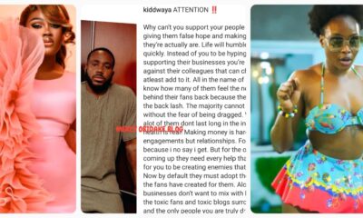 "Support Your Fave In Peace, Most Brands Don’t Want To Mix With Us Because Of The Toxic Fans And Toxic Blogs..."- BBN Kiddwaya Complains (DETAIL)