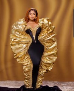 Bobrisky on birthday outfit