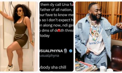 "30BG F*ck Off My DM, Face Your Father Of All Nation"- Phyna Bl0ws Hot At Davido's Fans