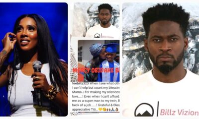 "You Present Me As A Superman To Our Son Even When I Can't Afford.....Being A Single Mom Is Heck Of A Job"- Teebillz Appreciates His Ex-wife, Tiwa Savage