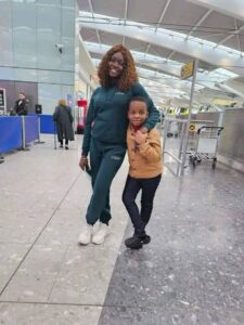 “She Took Care Of My Son When I Left To UK To Give Birth To My Twins” — Kindhearted Nigerian Woman Rewards Her Housemaid With Canada Sponsorship & University Scholarship