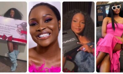 "All The Gifts We Gave Ilebaye Was Bought Abroad"- Baye Tribe Says As They Gift Her Original MAC Makeup, Designer Bags, Jewelries & 3.5 Million Naira (VIDEO/PHOTOS)