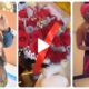 ‘’Respectfully, that was not me’’- Pere writes after Mercy Eke shared video of her receiving roses and dollar notes from her lover (VIDEO/PHOTOS)