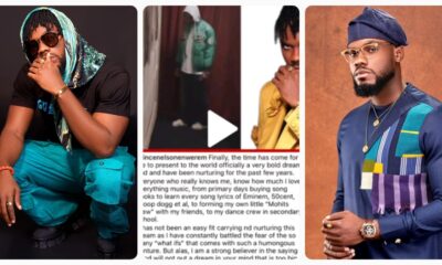 Congratulations In Order As BBN Prince Nelson Launches Record Label, Unveils First Artiste (VIDEO)