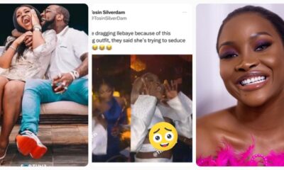 "Is She Trying To $educe Chioma's Husband, Davido"- Netizens React To Ilebaye's Outfit At An Event (VIDEOS/PHOTOS)