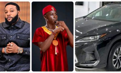 Nigerian Singer, Kcee, Reportedly Gifts Ojazzy Igbonile Brand New Lexus After Signing Him To Five Star Music (PHOTOS)