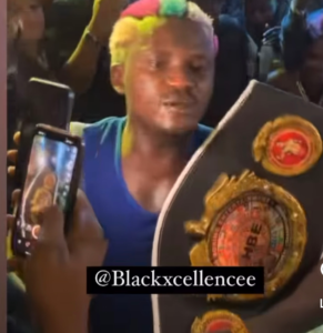 Portable Beats Charles Okocha In Celebrity Boxing Fight (DETAIL)