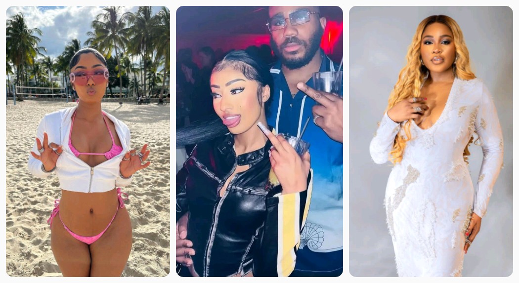 "She's Cuter Than All My Ex"- Kiddwaya shades Erica and others as he poses with American rapper/model Rubi Rose