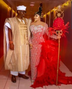 Kazim Adeoti and Mercy Aigbe