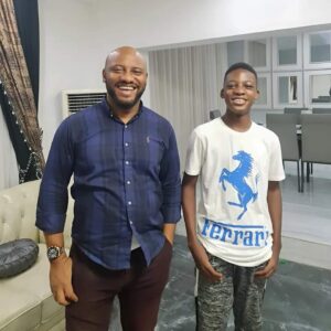 Yul Edochie on son Kambichukwu's 17th birthday