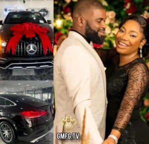 "Thank You Baby For Being An Amazing Wife & Mother To Our Son" Mercy Chinwo's Husband Gifts Her A 2nd Car As Push Gift (VIDEO/PHOTOS)