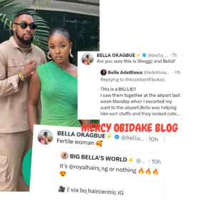 Reality TV Star, Bella Okagbue Reacts To Ab0rtion & Break Up Rumors With Sheggz (DETAIL)