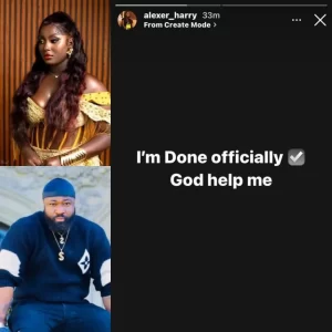Harrysong wife says she's done