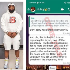 Ab0rt The Baby & Return My 600k - Harrysong Allegedly Tells Wife As They Experience Serious Marital Cr!ses (DETAIL)