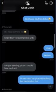  "I Never Dumped Anyone...I'm Not Cheating On Her, I Respect Her So Much"- Saskay's Boyfriend Reacts After Alleged Chats Of Him $exting Other Ladies Surfaces, Gets Accused Of Dumping His Ex & Being Promiscuous (DETAIL)