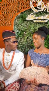 "My Wife Is The Most Beautiful Woman In The Universe, Not Africa"- Moment Moses Bliss Corrected MC In His Wedding (VIDEO)
