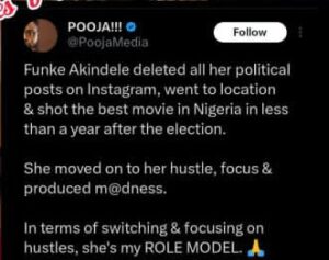 "Funke Akindele Is My Role Model In Terms Of Switching & Focusing On Hustle" – Social Media Personality , Pooja