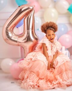 "Thank You For Choosing Me As Your Mum"- Reality Tv Star, Bambam Celebrates Daughter's 4th Birthday