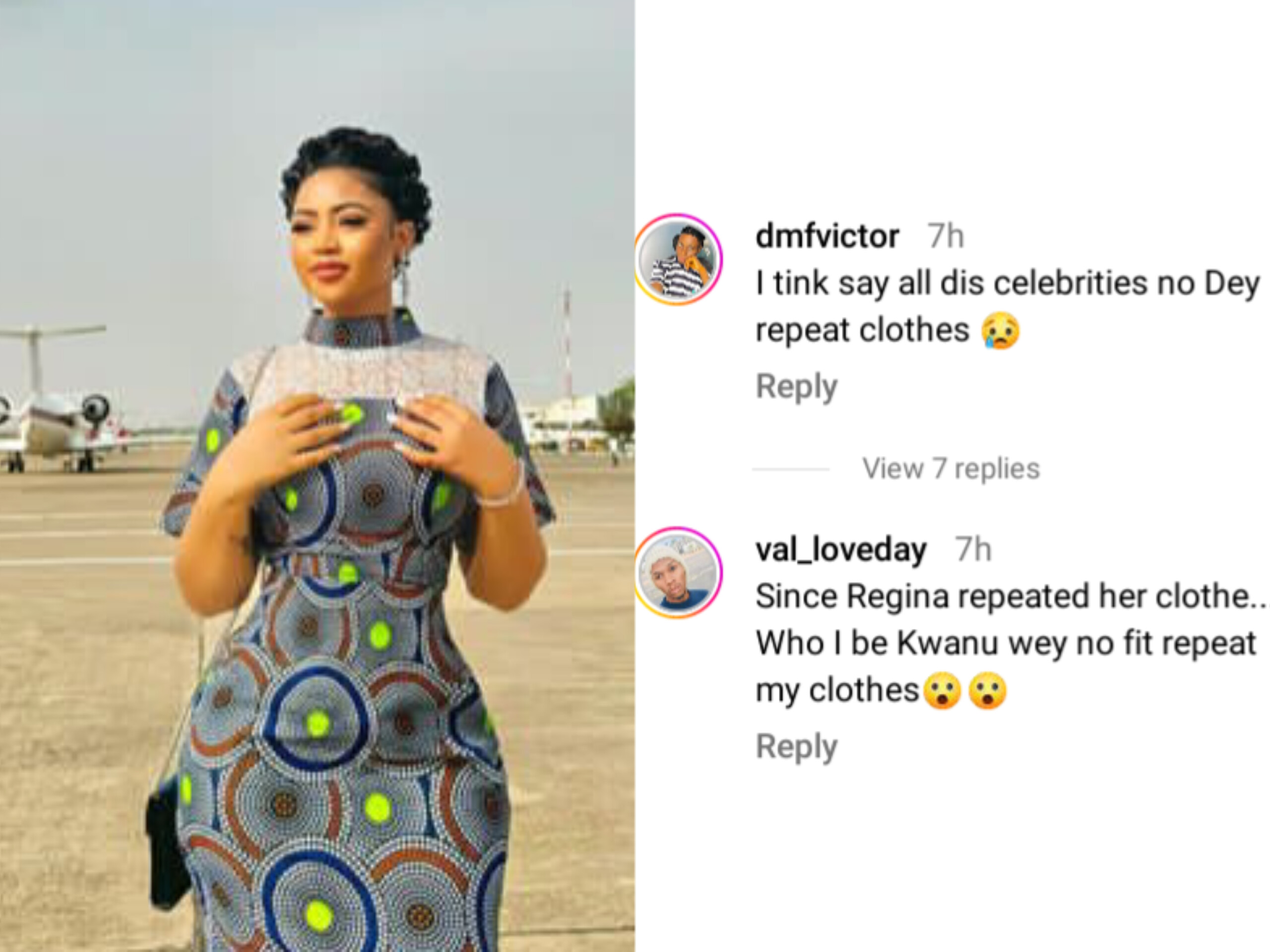 I'm Being Attacked For Repeating Clothes — Regina Daniels Cries Out